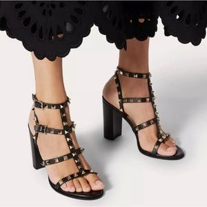 Valentino Rockstud Sandals Size 40